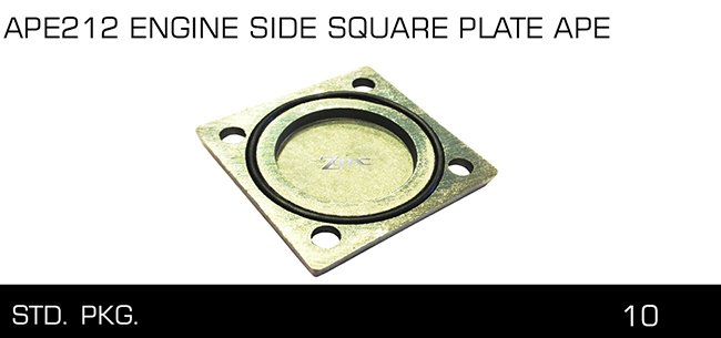 APE212 ENGINE SIDE SQUARE PLATE APE